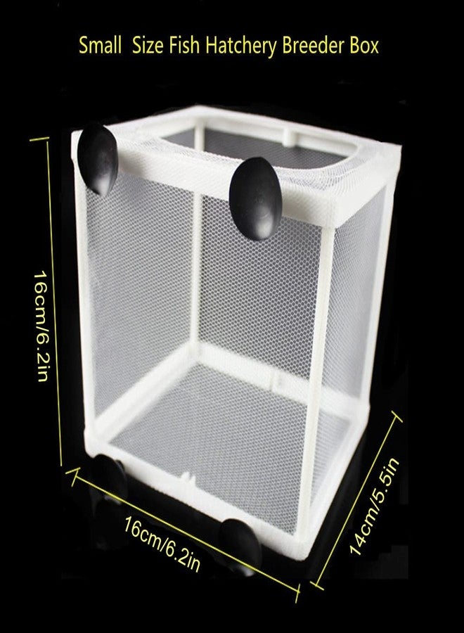 EECOO Fish Tank Breeder Net, Multifunctional Isolation Mesh Box Plastic Frame Fish Tank Separation Breeding Net Aquarium Mesh Hatchery Breeder - Image 5